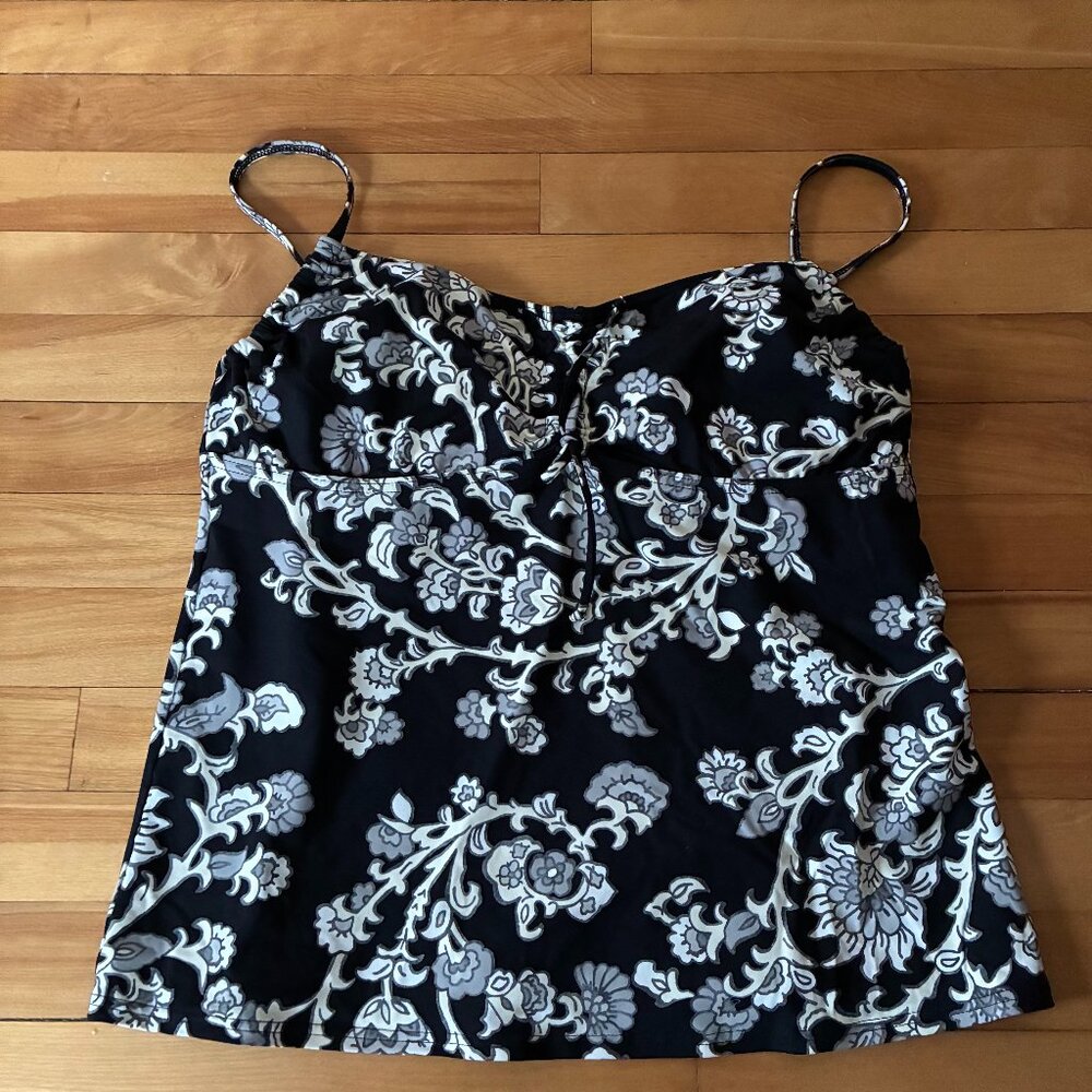 Lands' End Tankini Top Size 14